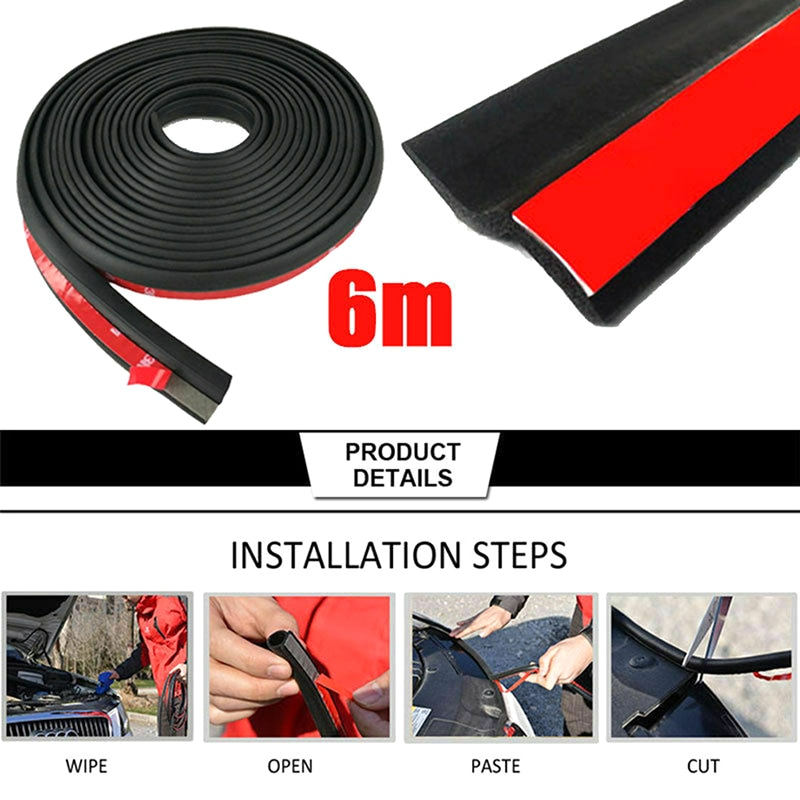 Sound Insulation Strips, 11 pcs